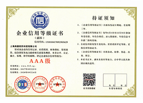 软件著作权等级证书